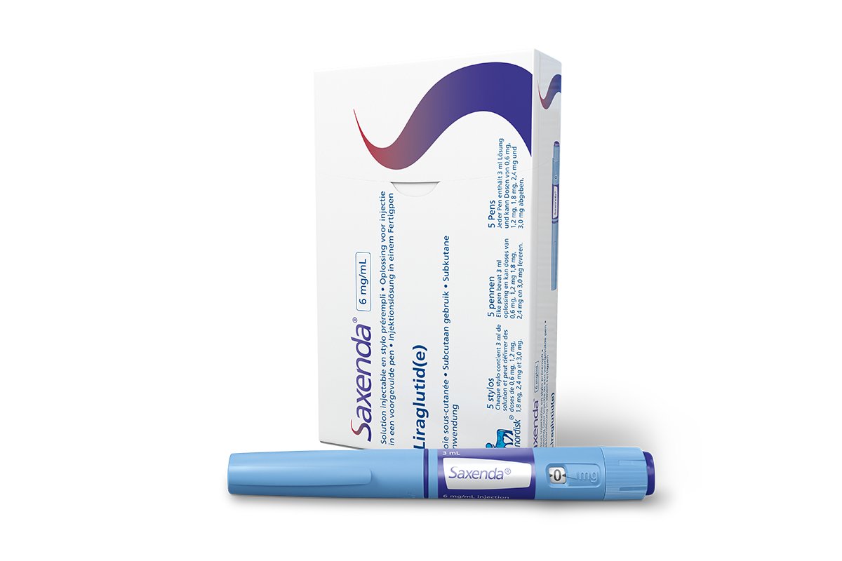 Saxenda pen, liraglutide injection by Novo Nordisk